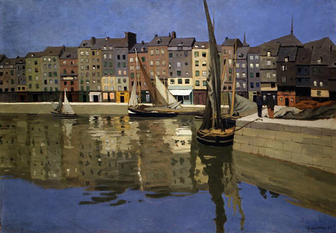 Vallotton - Le port de Honfleur la nuit 1901.jpg